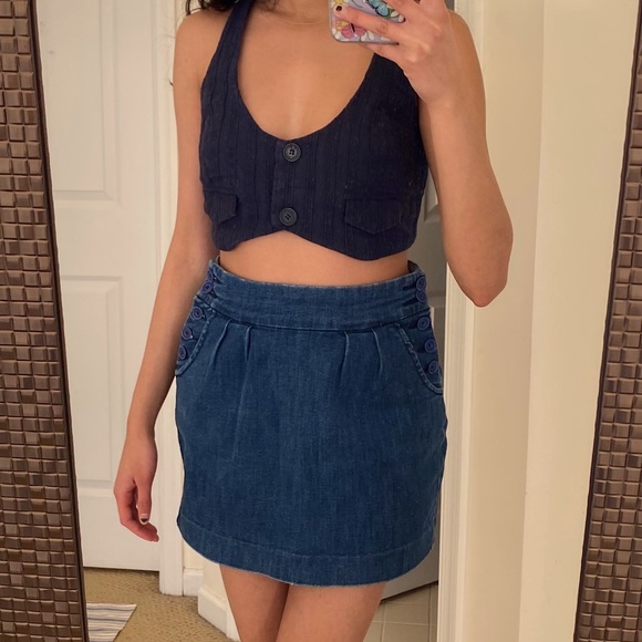 Vintage BDG (Urban outfitters) Mini denim skirt - Picture 4 of 6
